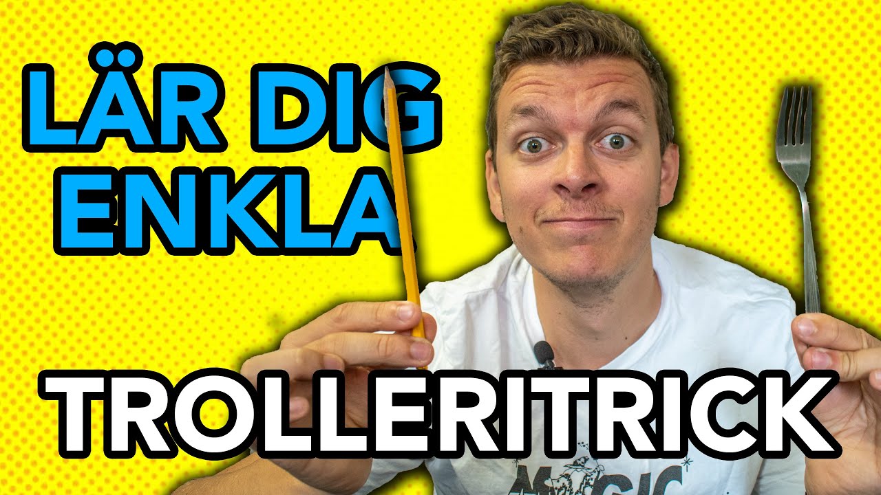 LÄR DIG HUR MAN GÖR 3 ENKLA TROLLERITRICK!