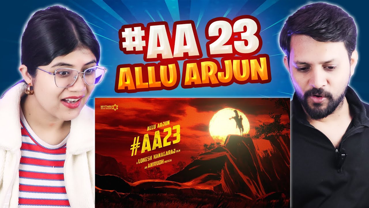 AA 23 Announcement Video Reaction | Icon Star Allu Arjun | Mythri Movie Makers