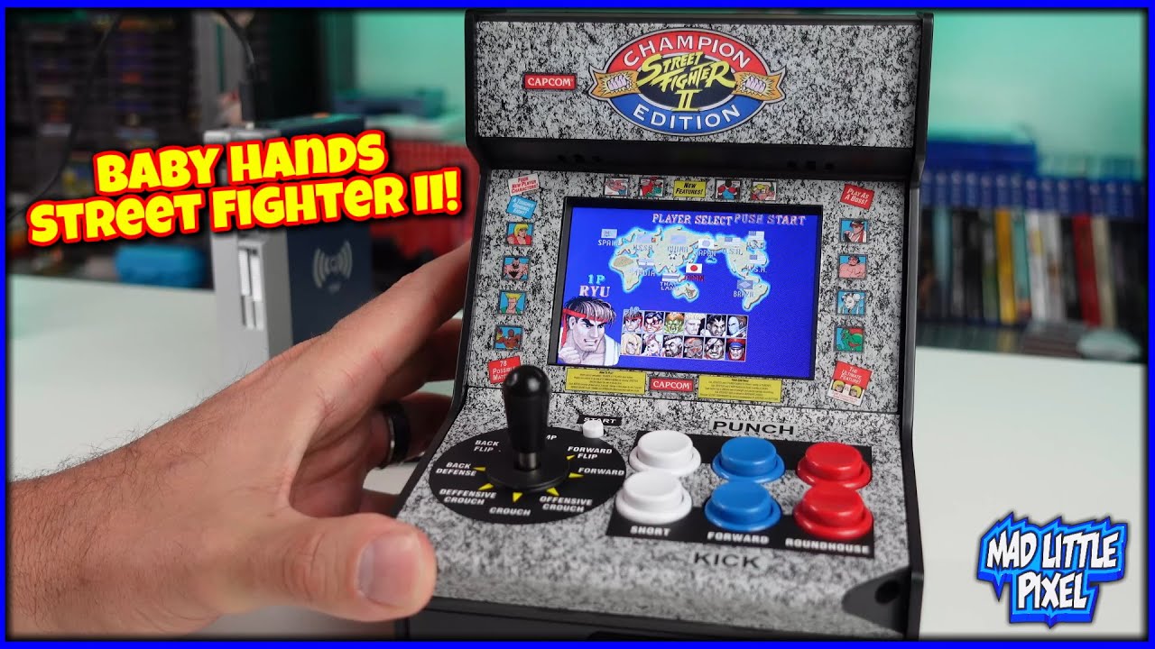 Игровой автомат для хоббитов! Street Fighter II Micro Player, ретро-аркада! Круто или плохо?