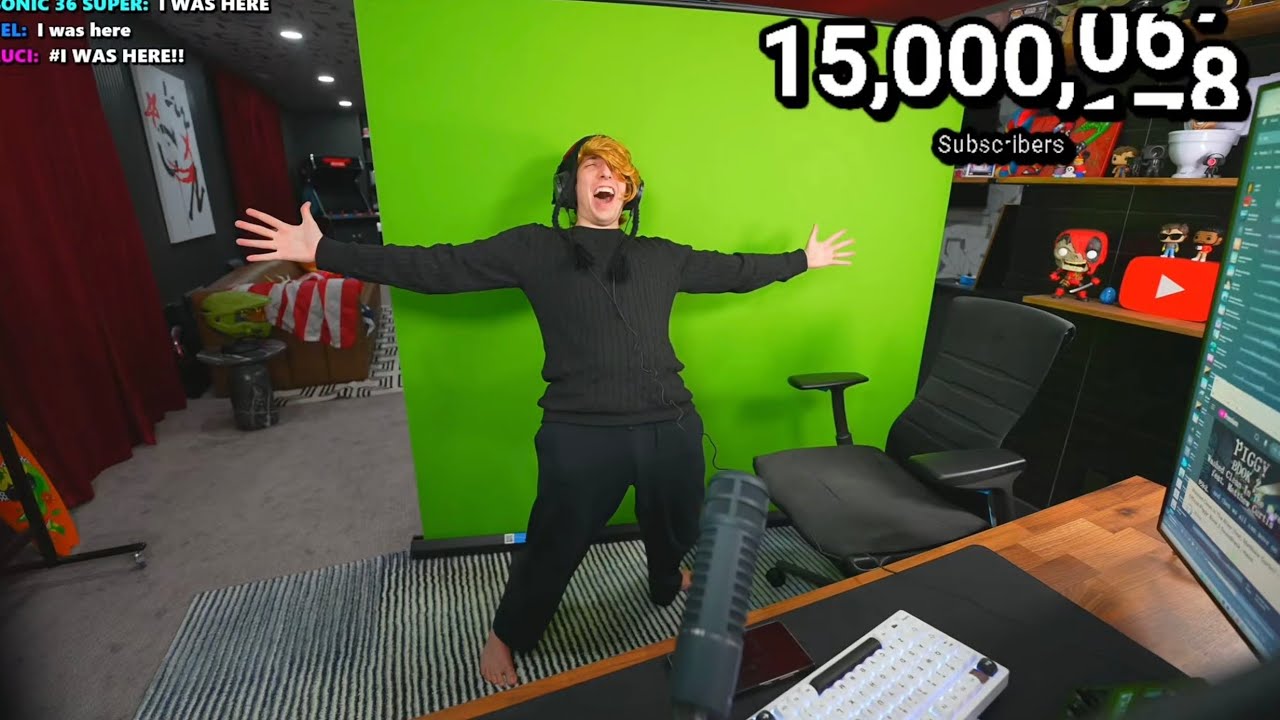 @KreekCraft набрал 10 тыс., 50 тыс., 100 тыс., 500 тыс., 1 млн., 2 млн., 3 млн., 4 млн., 5 млн., ...