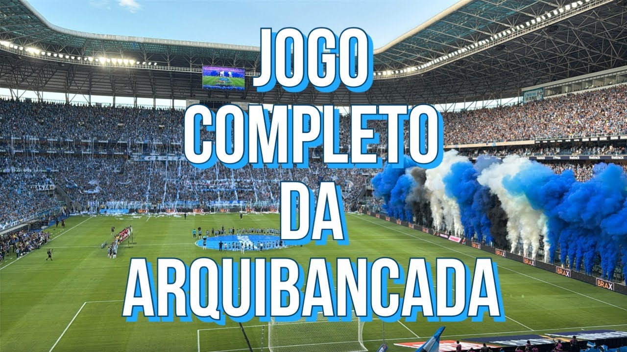 Grêmio 0x2 Inter - jogo completo da arquibancada, 08.03.2025