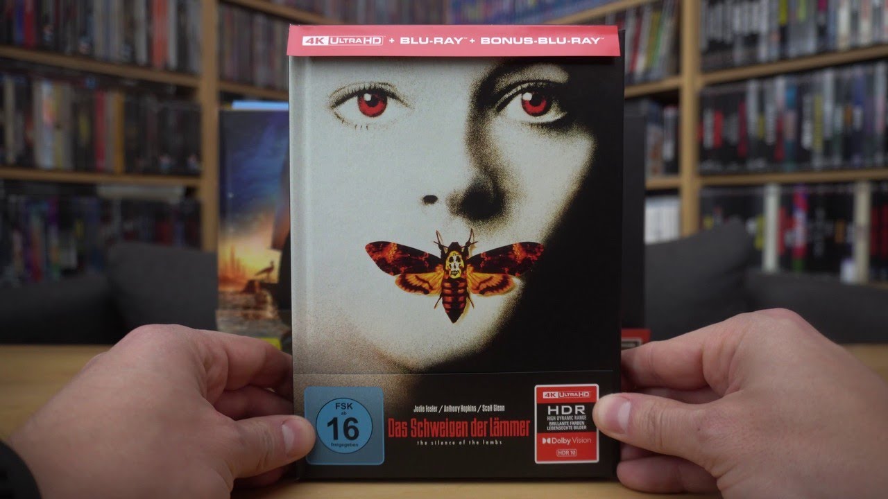 DAS SCHWEIGEN DER LÄMMER (DT 4K UHD Blu-ray Mediabook) / Zockis Sammelsurium Nr. 5037