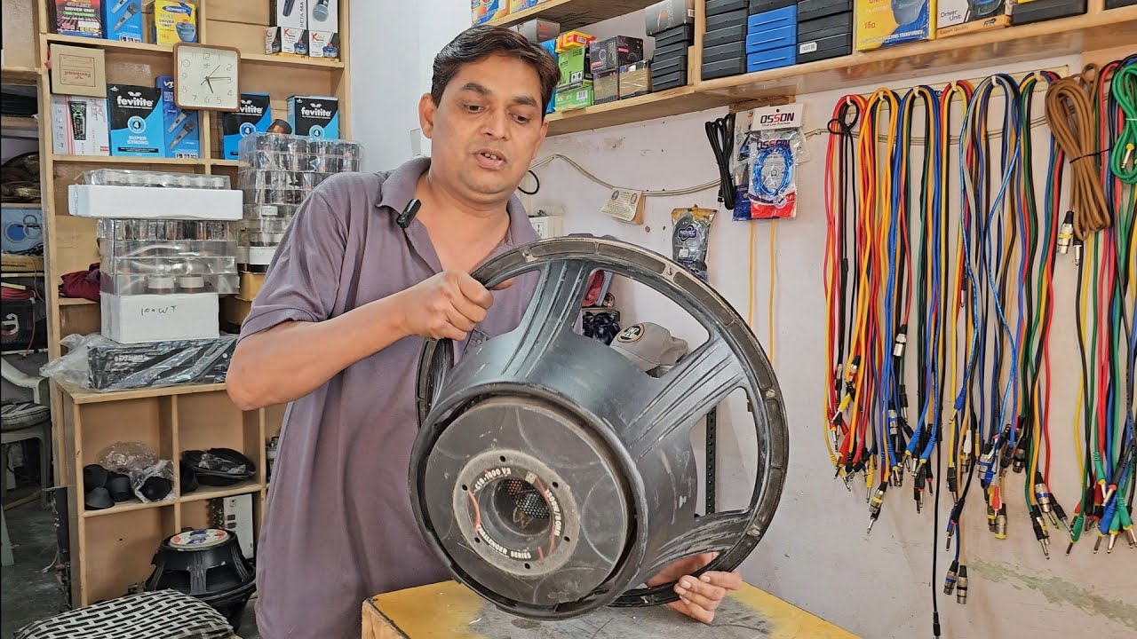 C18-1000 Watt V2 PA 1500W/8 0HM Challenger series l speaker repairing l #ytshorts #automobile