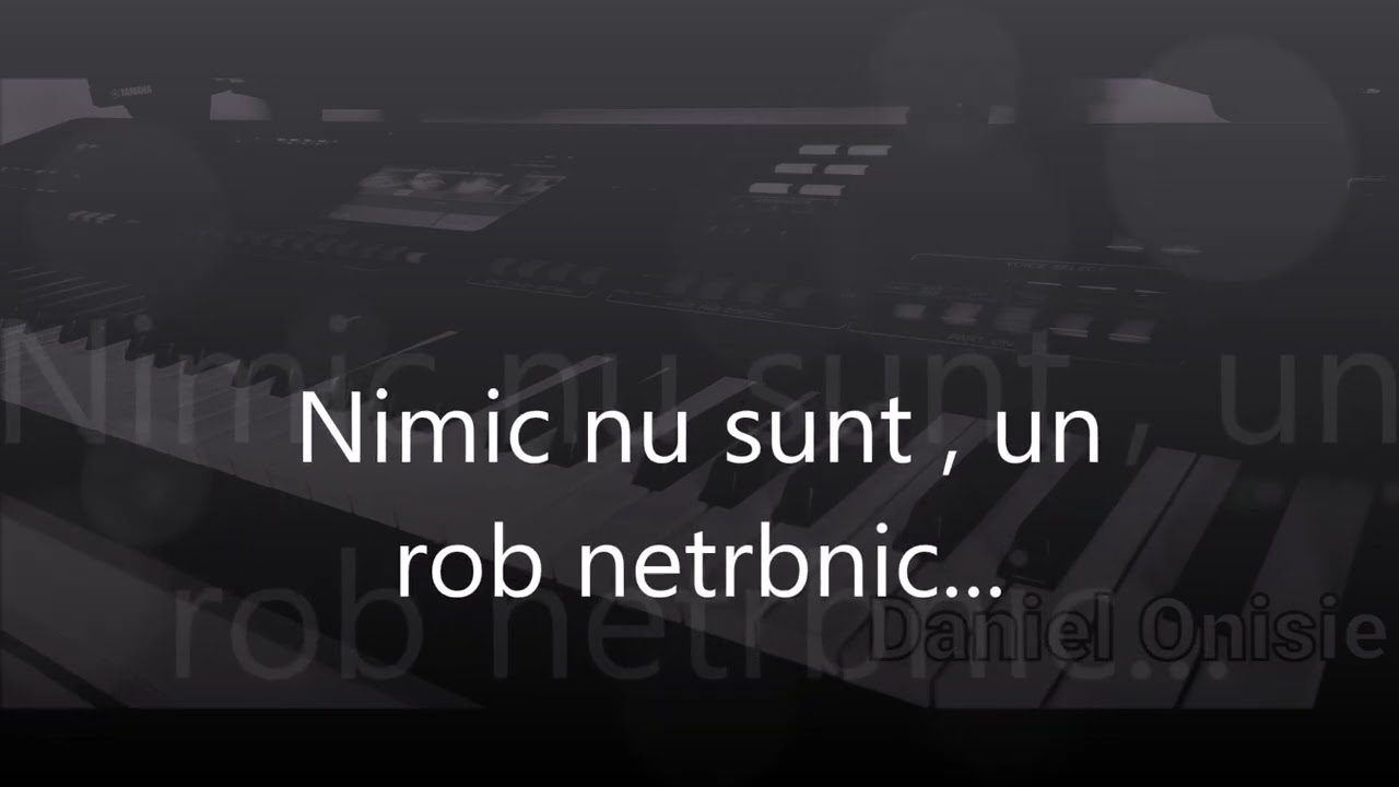 Nimic nu sunt un strop de tina-negativ