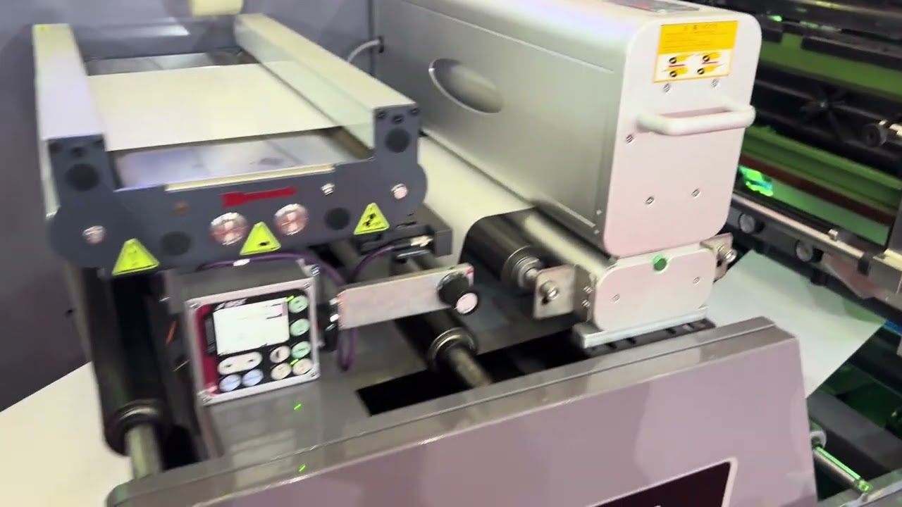 ZONTEN TEBA Multifunction Flexo Printing Machine in Labelexpo Asia