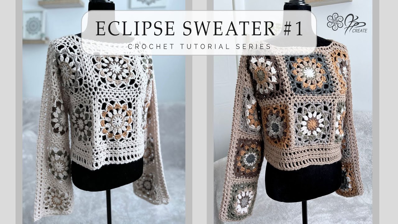 Crochet a Timeless Beauty – Eclipse Sweater: Step-by-Step JAYGO
