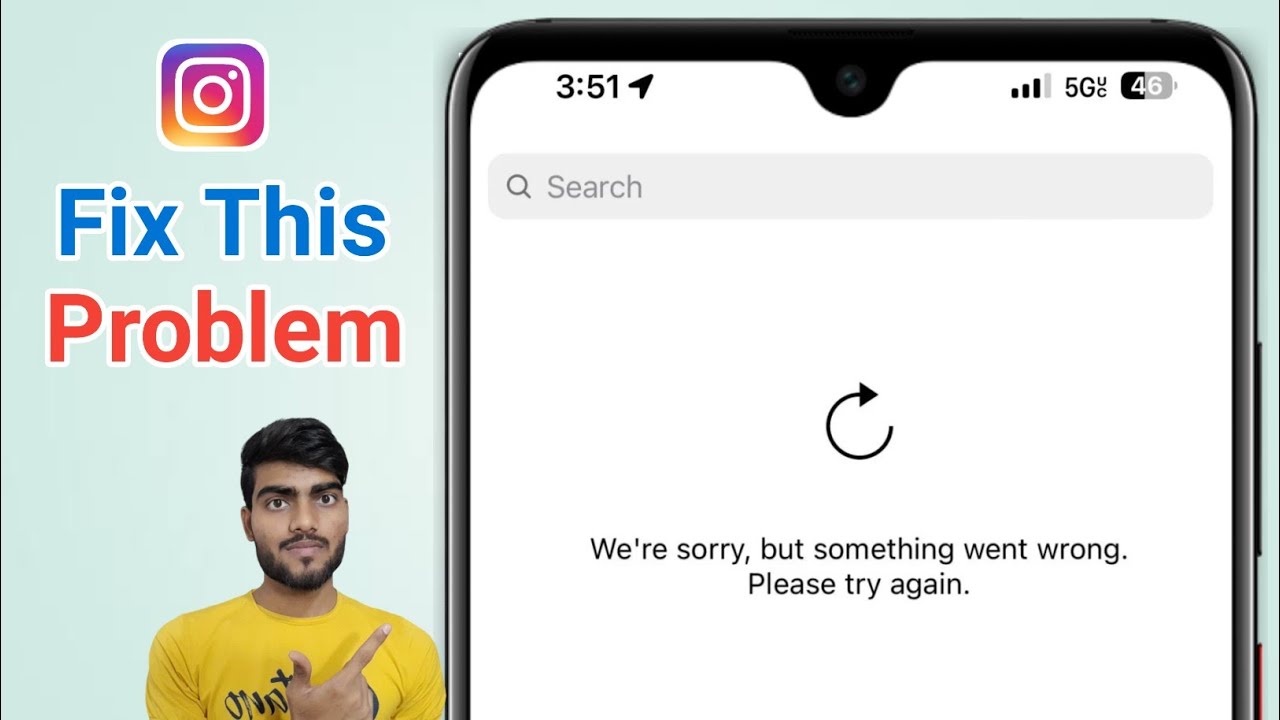 We're sorry, but something went wrong. Please try again instagram 
