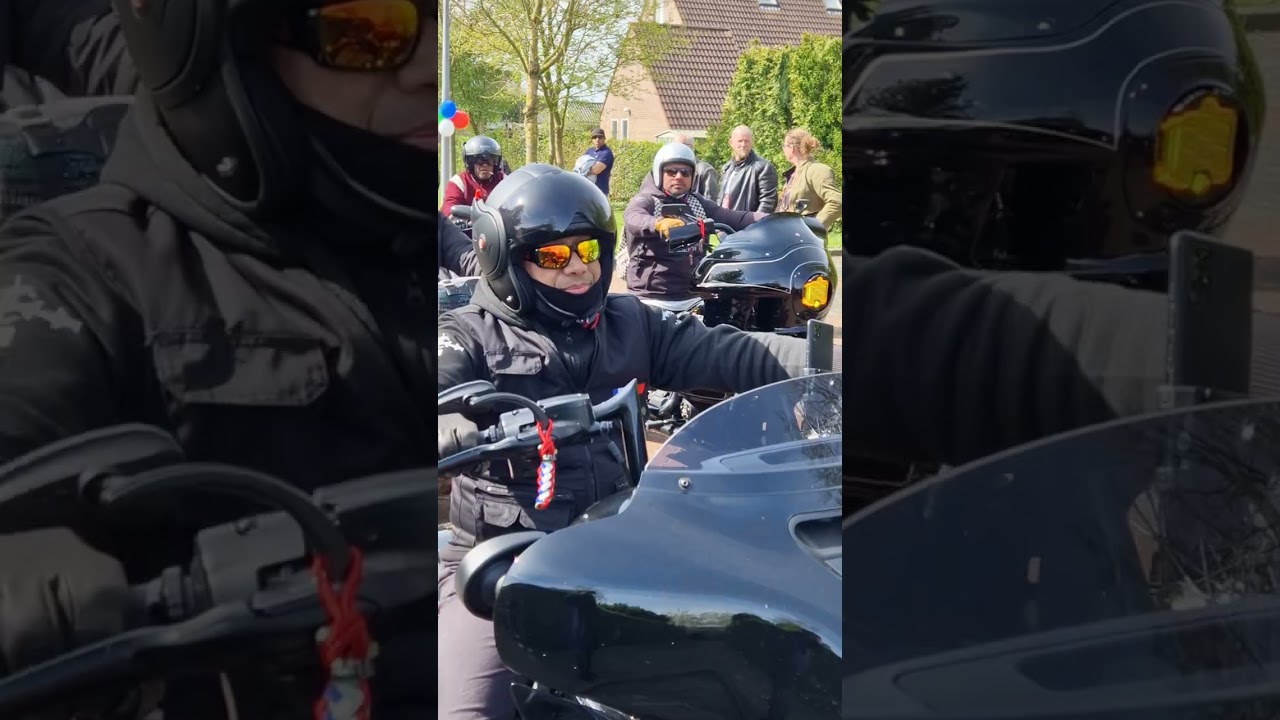 Ride Out intocht Molukken wijk Bovensmilde 13 april 2024👌🏽