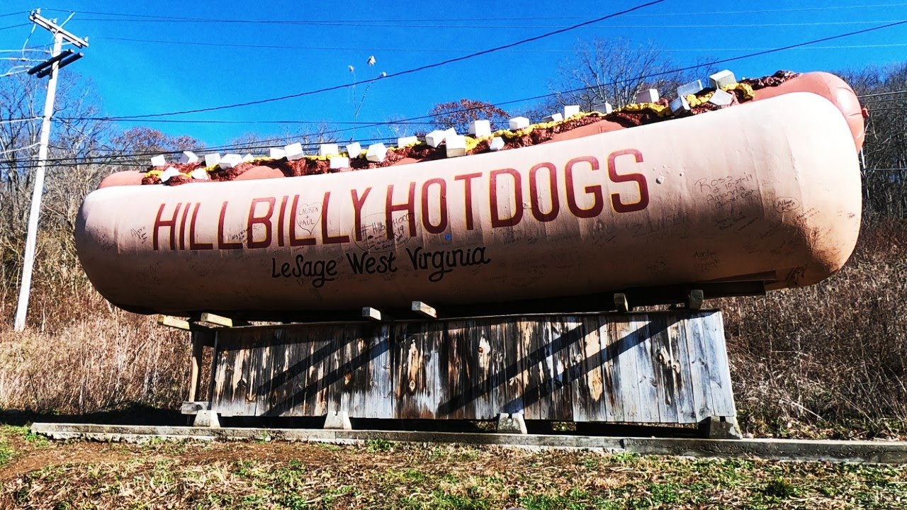 Eating the Best Hot Dogs at Hillbilly Hot Dogs in West Virginia