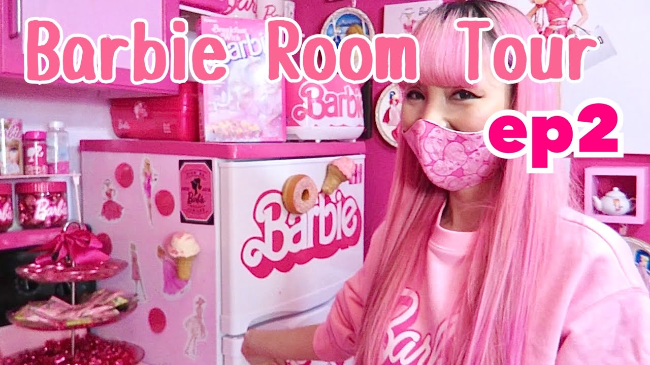 BARBIE ROOM TOUR QUARANTINE VERSION! Part 2 [What's in my fridge!?]