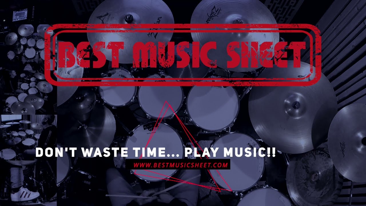 🥁 Duran Duran Union of the Snake DRUM COVER | Drum Sheet Music Union of the Snake