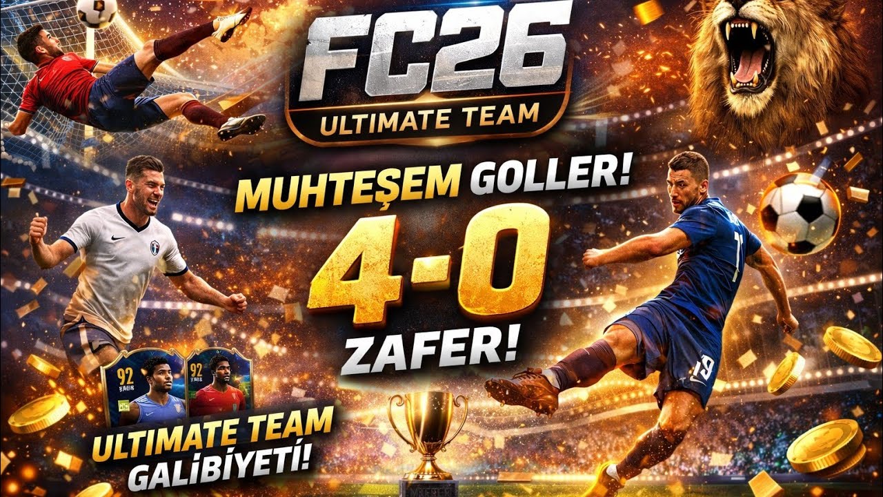 FC26 Ultimate Team’de 4-0 ŞOV! 🔥 Muhteşem Goller !