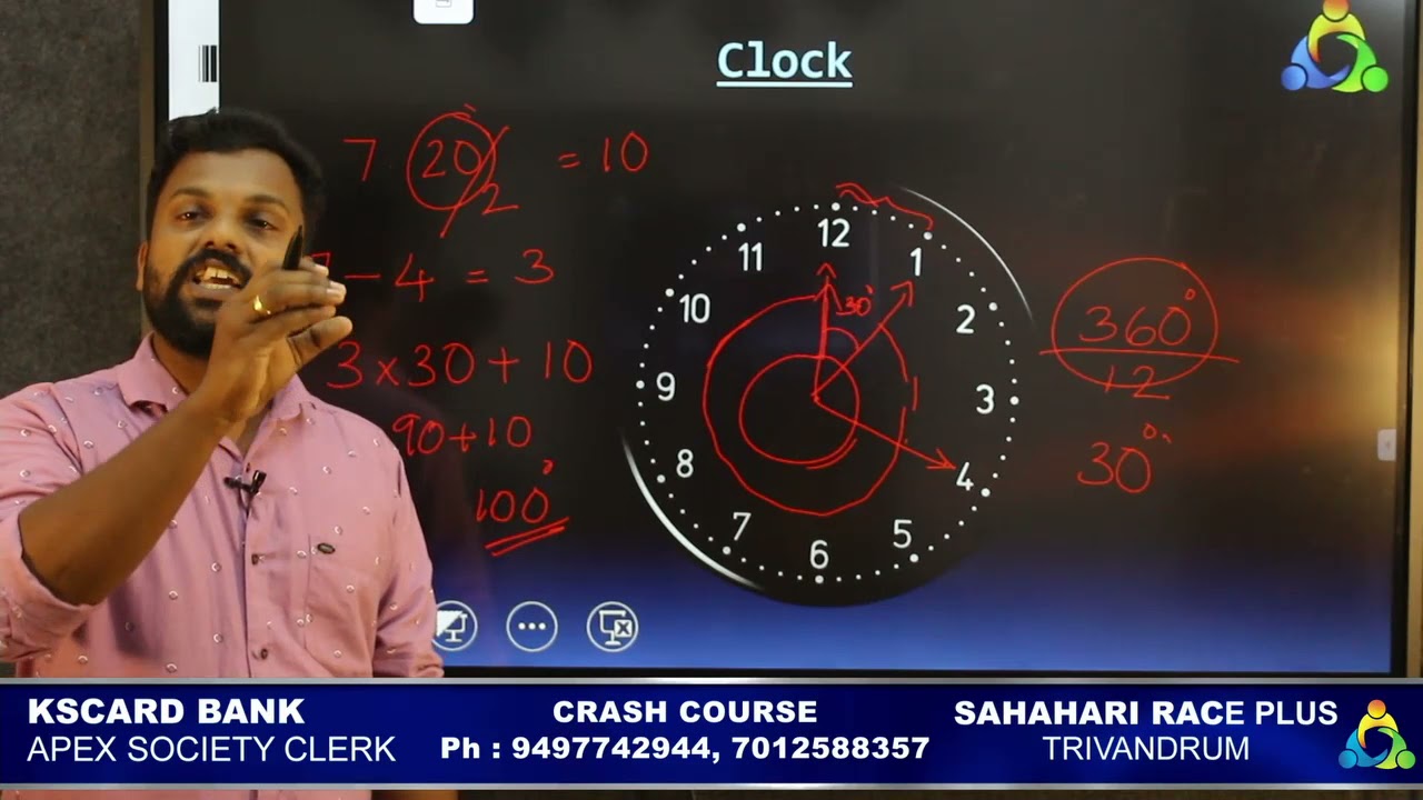 CSEB Reasoning Skills Class 1 Clock Problems