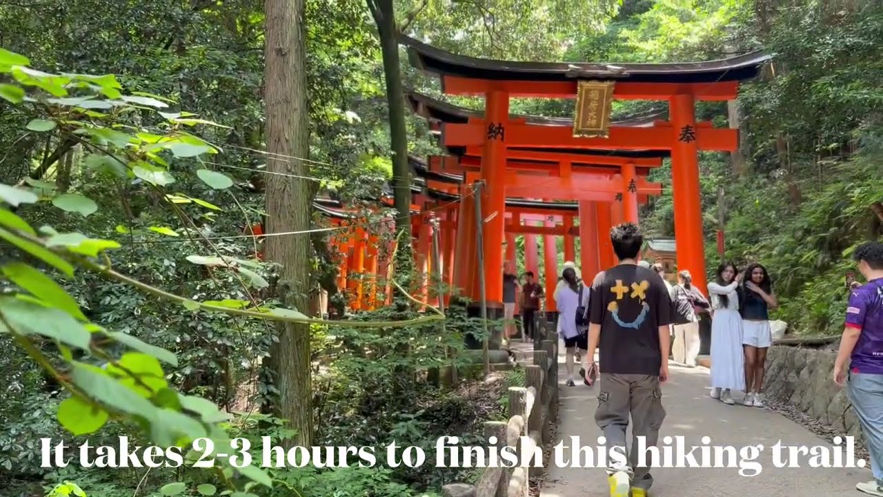 Ep: 17 Fushimi Inari Shrine | Kyoto&rsquo;s Iconic 1000 vermillion Torii Gate Hike| Kyoto| UNESCO sites
