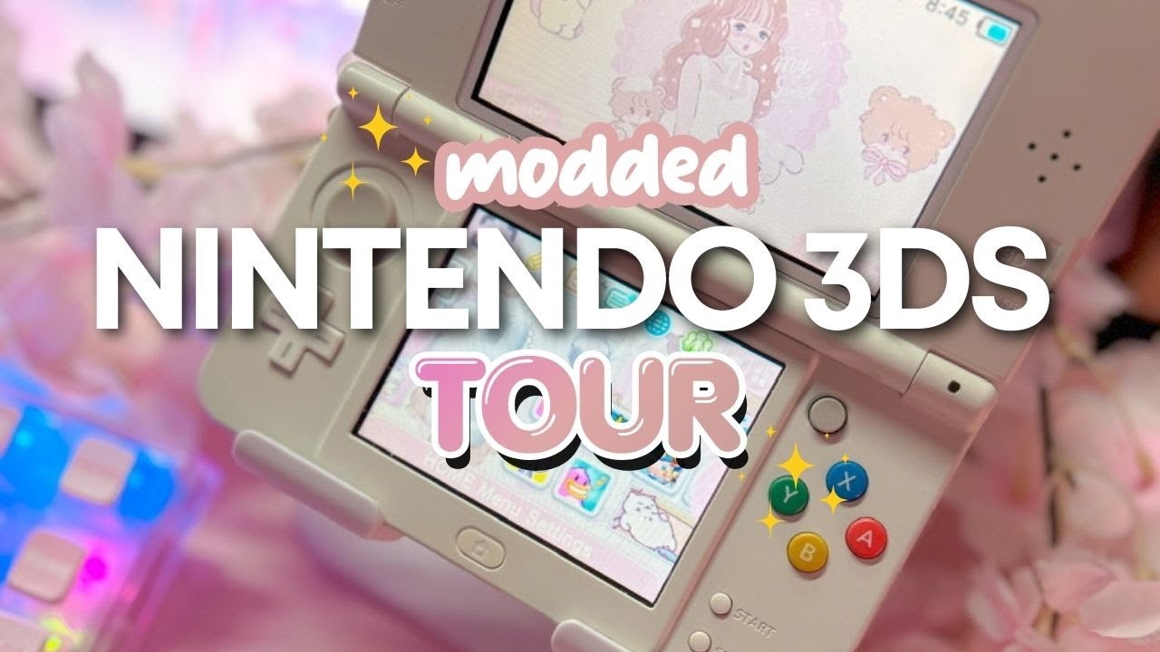 Что у меня на ✨модифицированной✨ Nintendo 3DS?