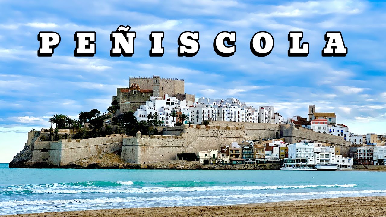 Peñíscola Walking Tour 🇪🇸 | Recorrido a pie por la ciudad medieval en 4K