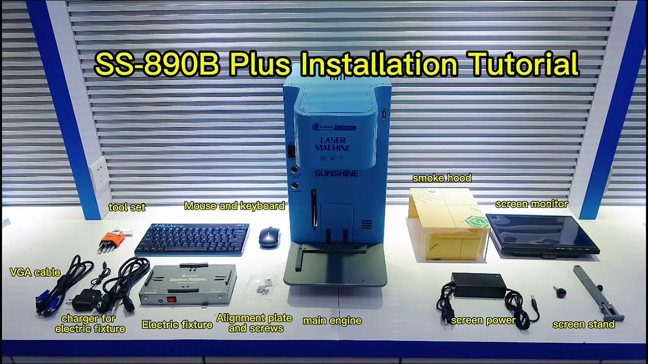 SUNSHINE SS-890B Plus Multifunctional fiber laser machine