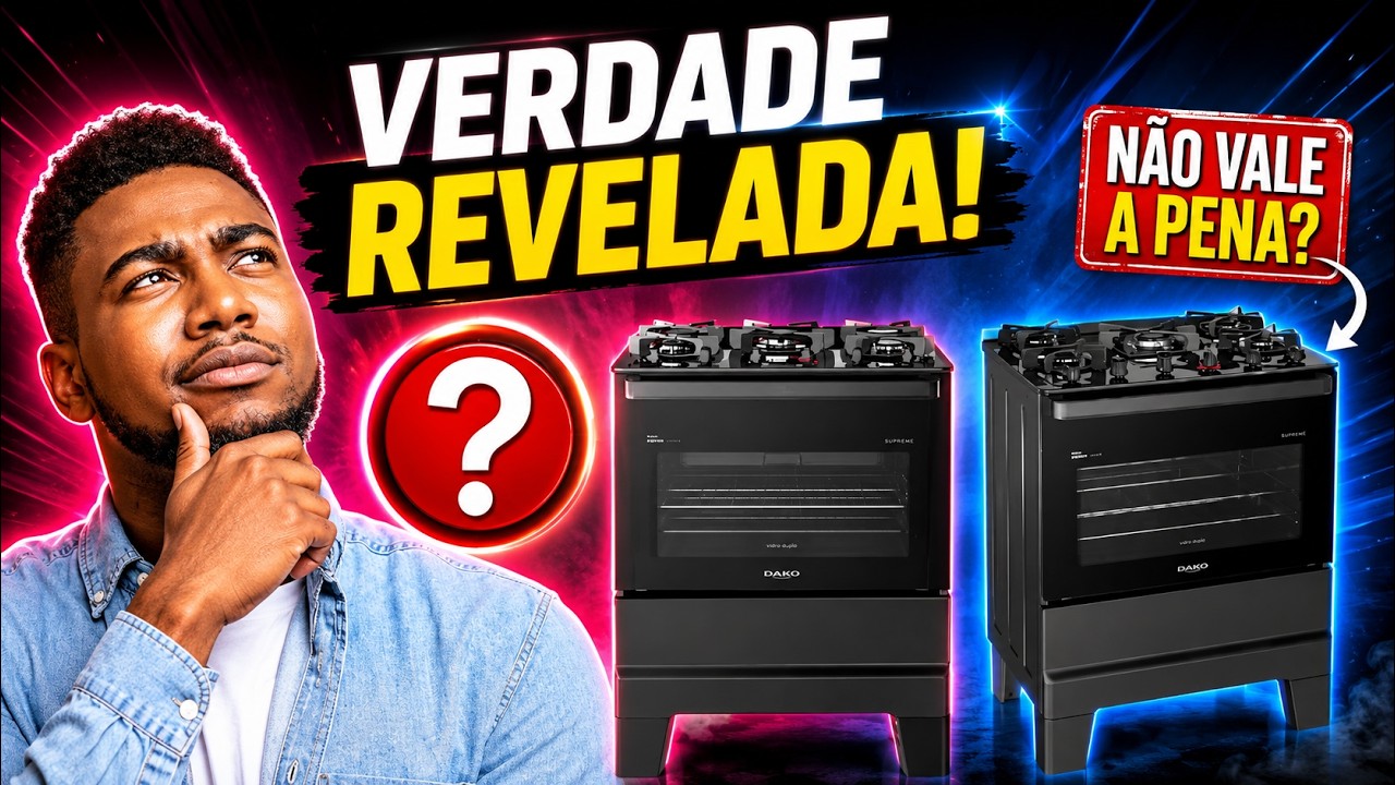 Fogão Esmaltec Ideal Master Glass T5VFP – Ninguém Te Conta ISSO! 😱