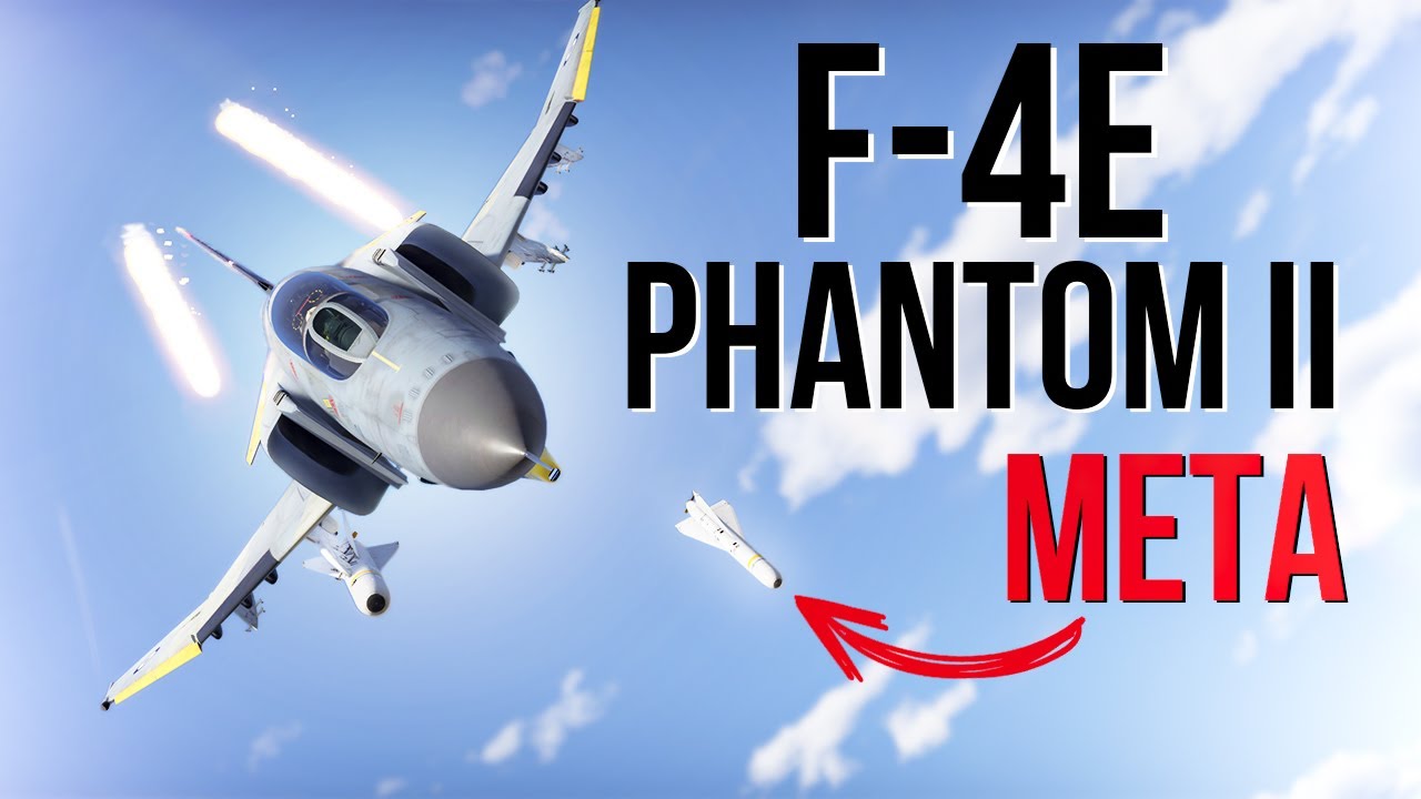 F-4E и его МЕТОВЫЕ бомбы без ограничений по скорости | War Thunder