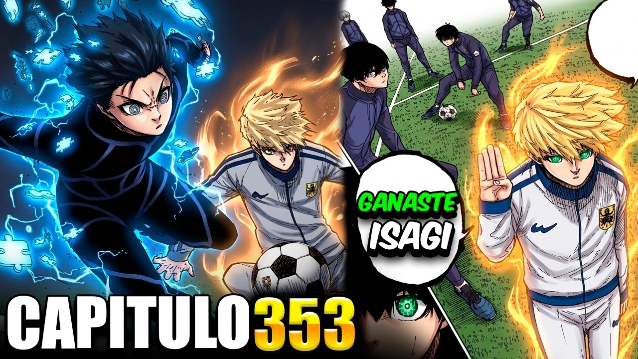 ISAGI HUMILLA AL NEW GEN DE INGLATERRA / Blue lock Cap&iacute;tulo 353 REVIEW
