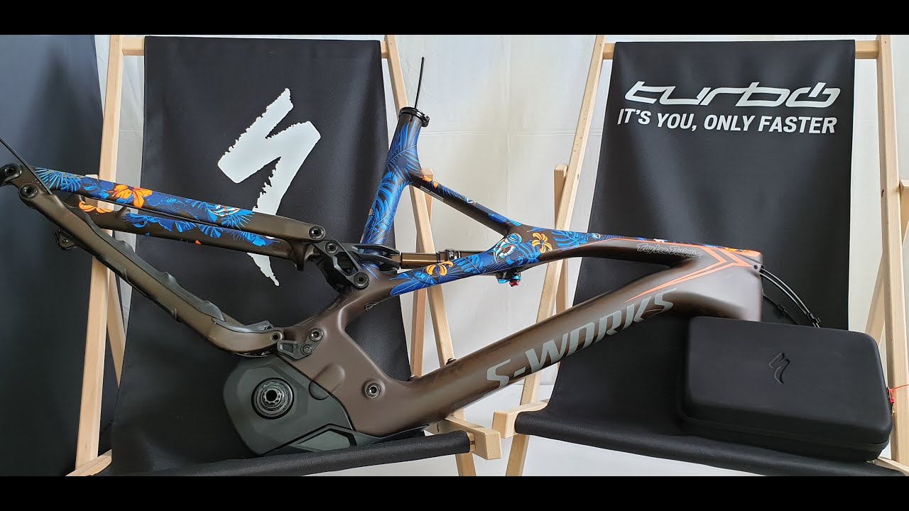 S-Works Turbo Levo Troy Lee Designs LTD Carbon FACT 11m Brose Fox Float DPS Factory Kashima Frameset