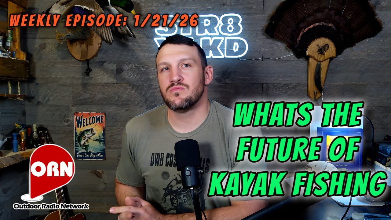 Каково будущее рыбалки с каяка: 14.01.2026 на радиосети Outdoor Radio Network