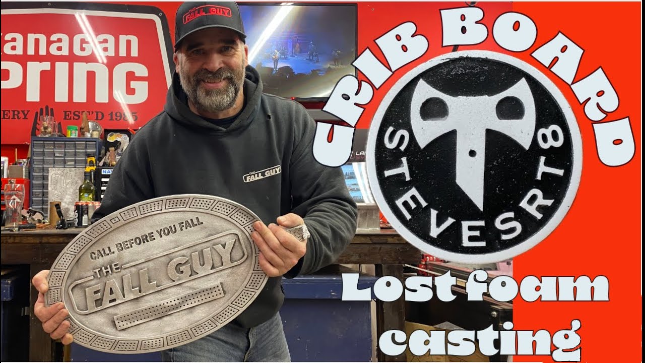 Cribbage Board - Lost Foam Casting