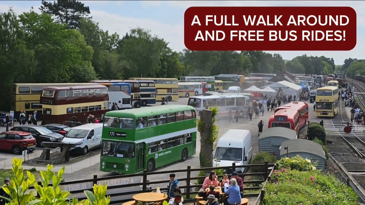 Heritage Bus Rally at Great Central Railway | Leicester Heritage Transport Trust on Sunday 18/05/25