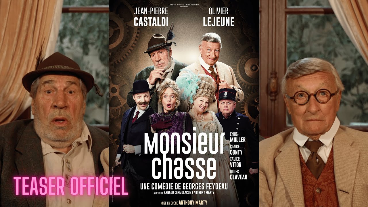 Monsieur Chasse - Avec Jean-Pierre CASTALDI et Olivier LEJEUNE - En tournée à partir d'octobre 2025