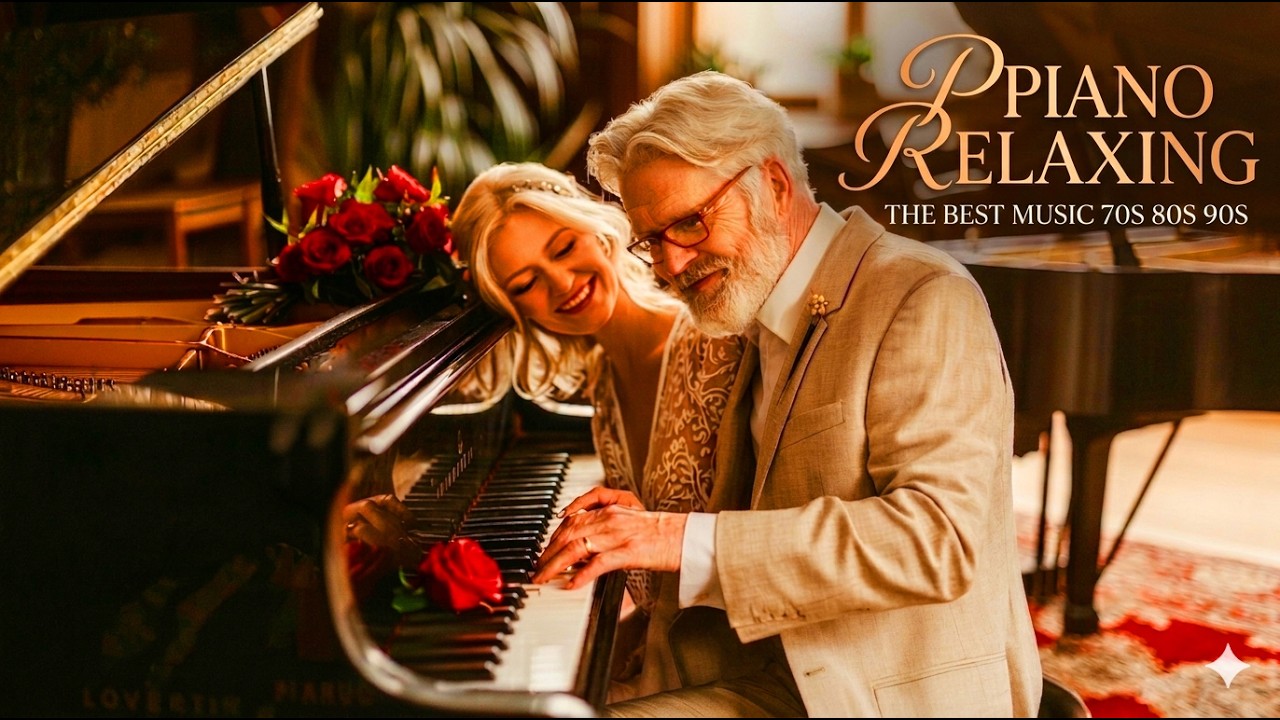 CВневременные знаменитые любовные песни для фортепиано🎹 Исцеляющая музыка для фортепиано