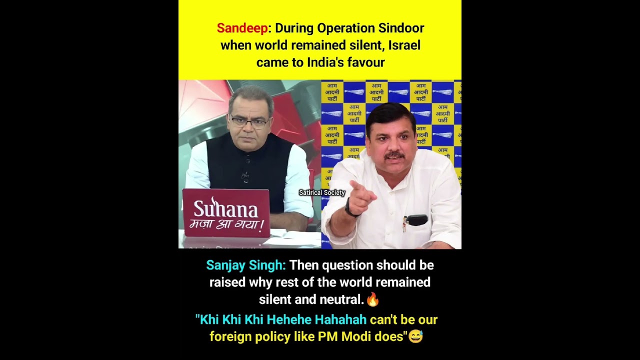 Sandeep vs Sanjay Singh: Foreign Policy Debate Sparks Online Storm 🔥