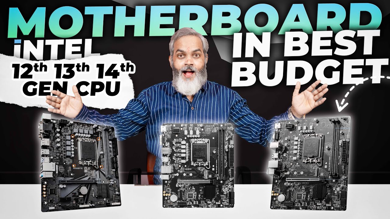 Saste Me 🔥 Best Motherboard for Intel 12th, 13th & 14th Gen Processor