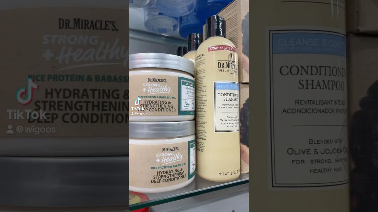 Discover the Secret to Healthy Hair with Dr. Miracle&rsquo;s 😍🔥 #wigoos #hairproducts #fy #foryou #hair