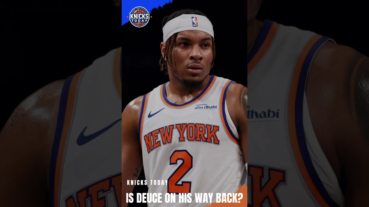 Knicks Today News: Is Deuce on his way back? #knicks #nba #knickstoday #nbahighlights