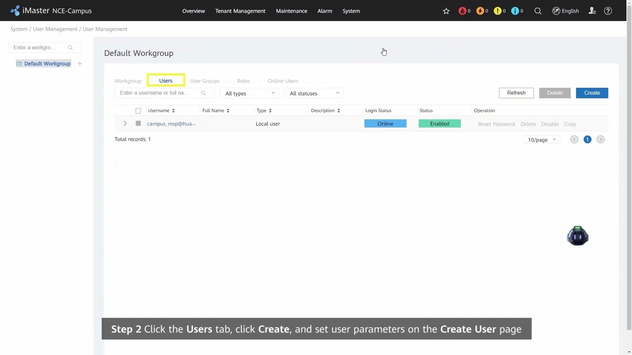 How to Create a Local System User Account for an MSP