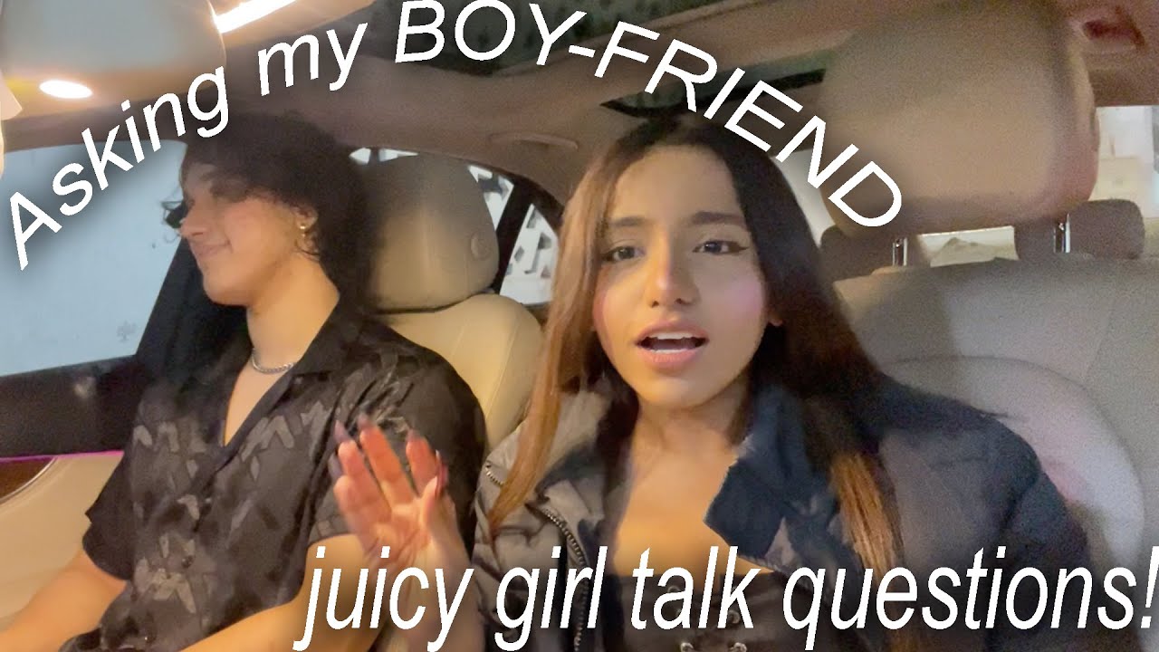 Asking My American BOY,girl talk questions *tmi*|VRIDDHI PATWA