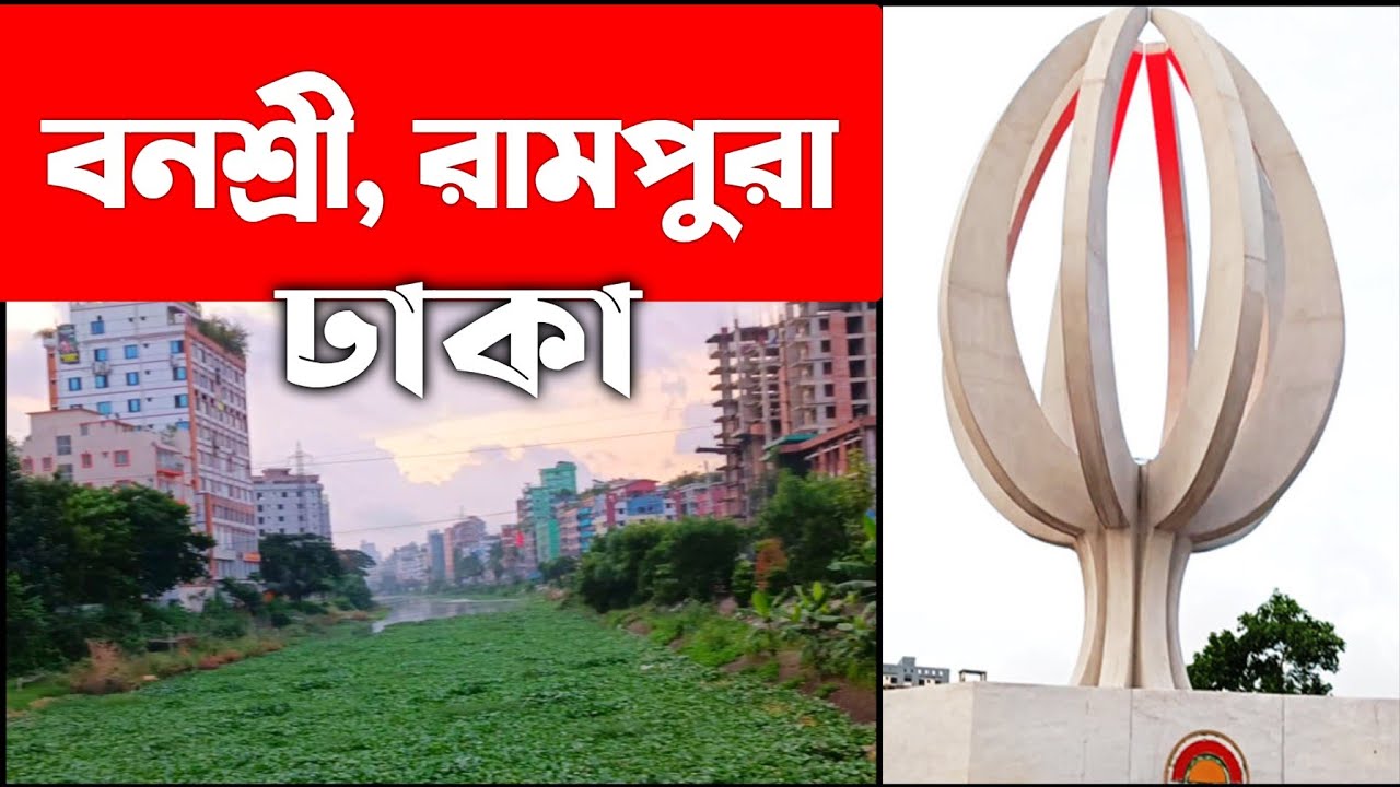 Banasree Rampura Dhaka I আবার খালের শহর হবে ঢাকা I শুরু হয়েছে লেক সংস্কার I Banasree Khal I  We5tv