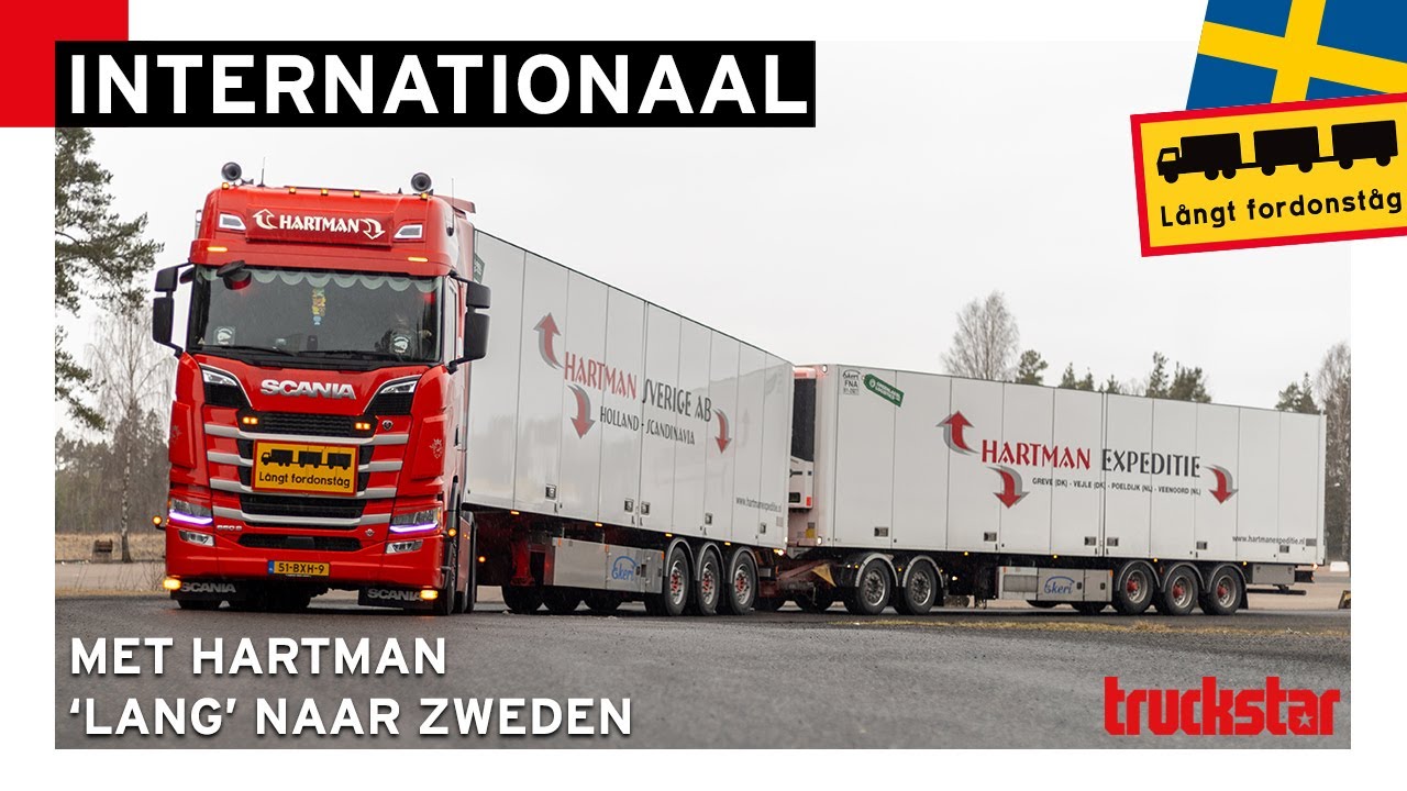 Met 34 meter, 72 ton en 660 pk naar Zweden