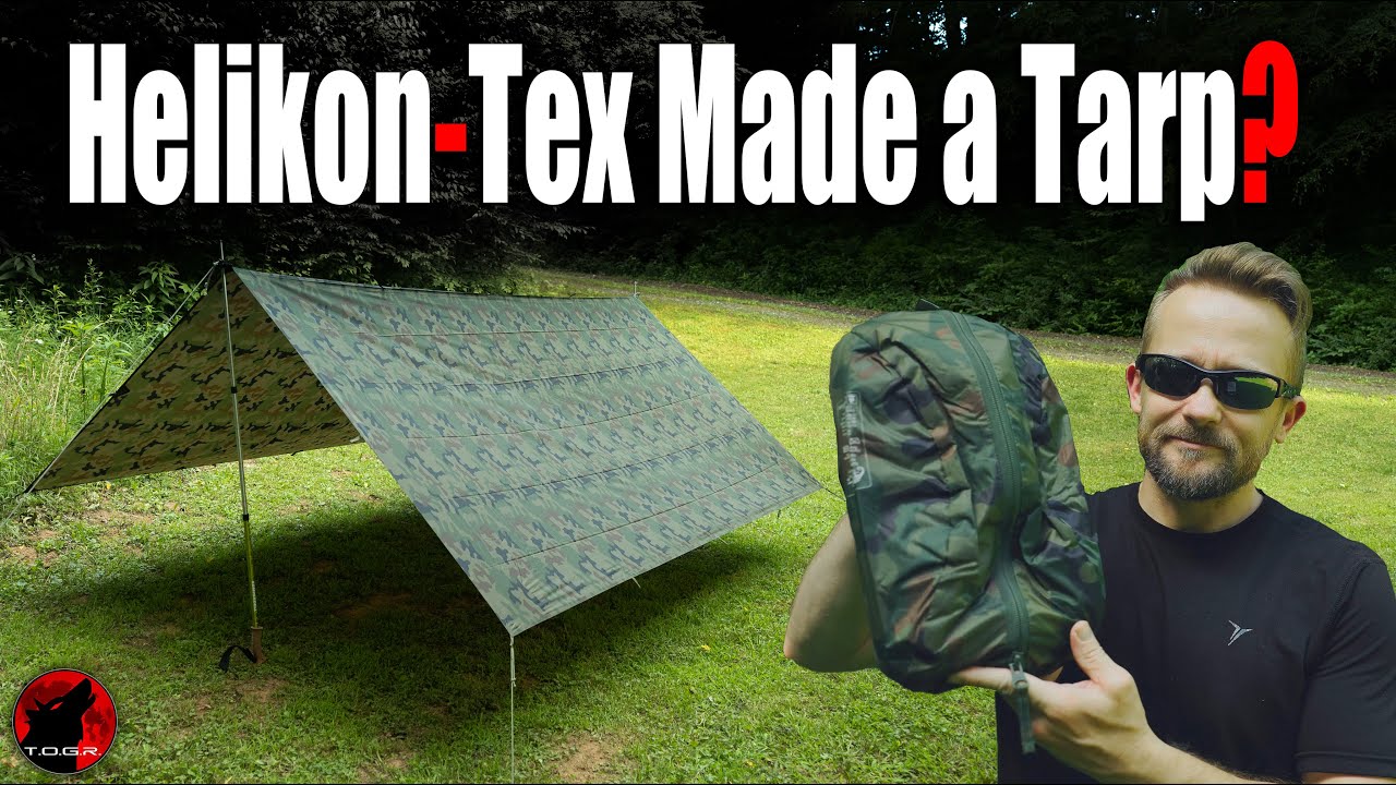 Hmmmm..... Be Careful! - Helikon-Tex SuperTarp - First Look and Impressions