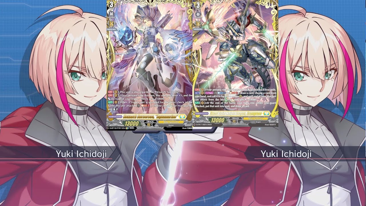 Cardfight!! Vanguard Dear Days - Hexaorb Aquamarine VS Gramgrace