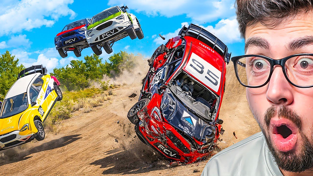 ACCIDENTES EXTREMOS EN RALLY 😱 | BeamNG Drive