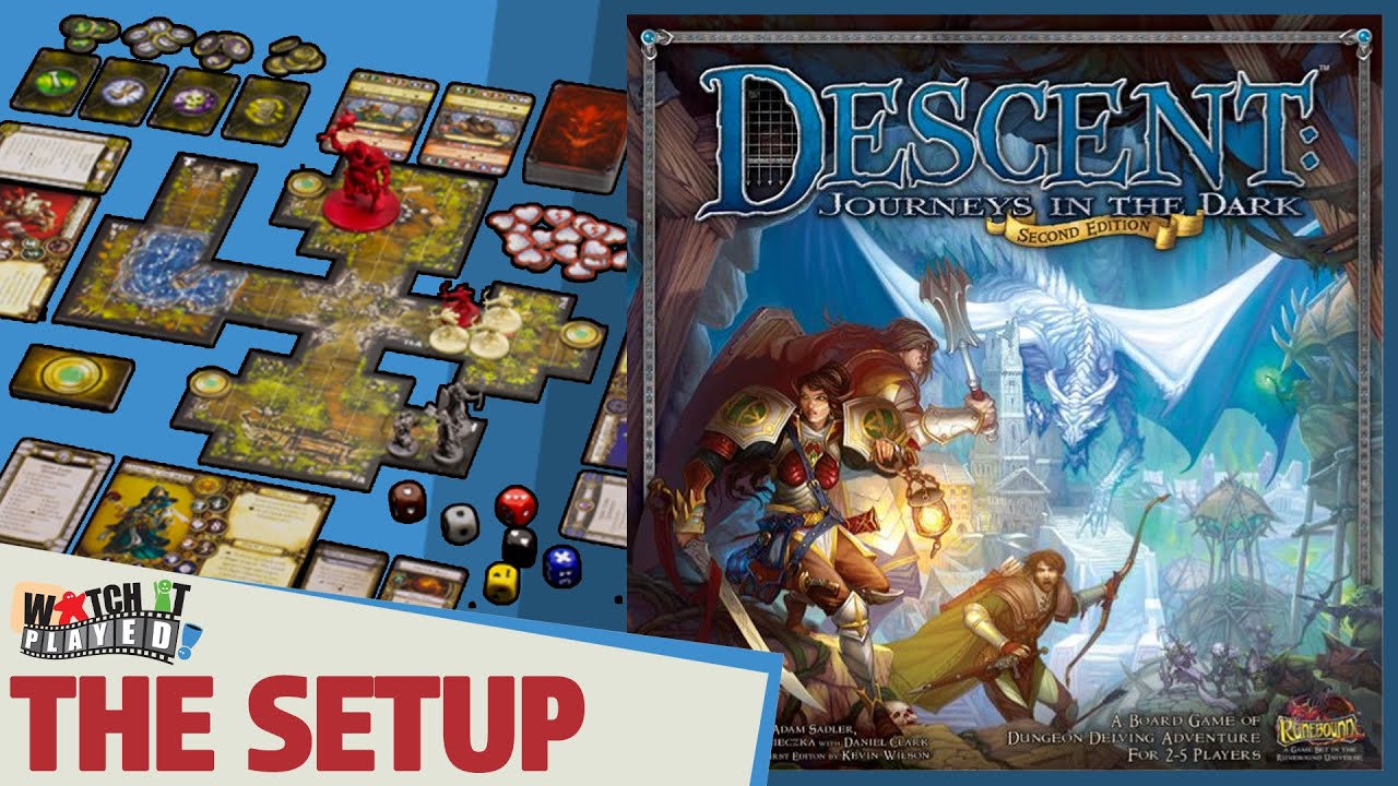 Descent Second Edition - How To Play - Setup