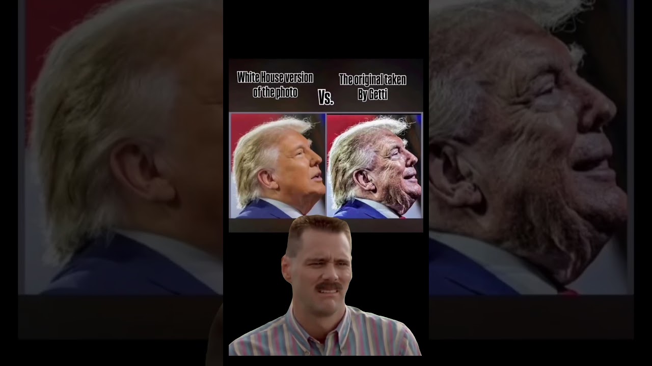 Утечка оригинального не отредактированного в фотошопе изображения Трампа #fdt #maga #fafo #либера...