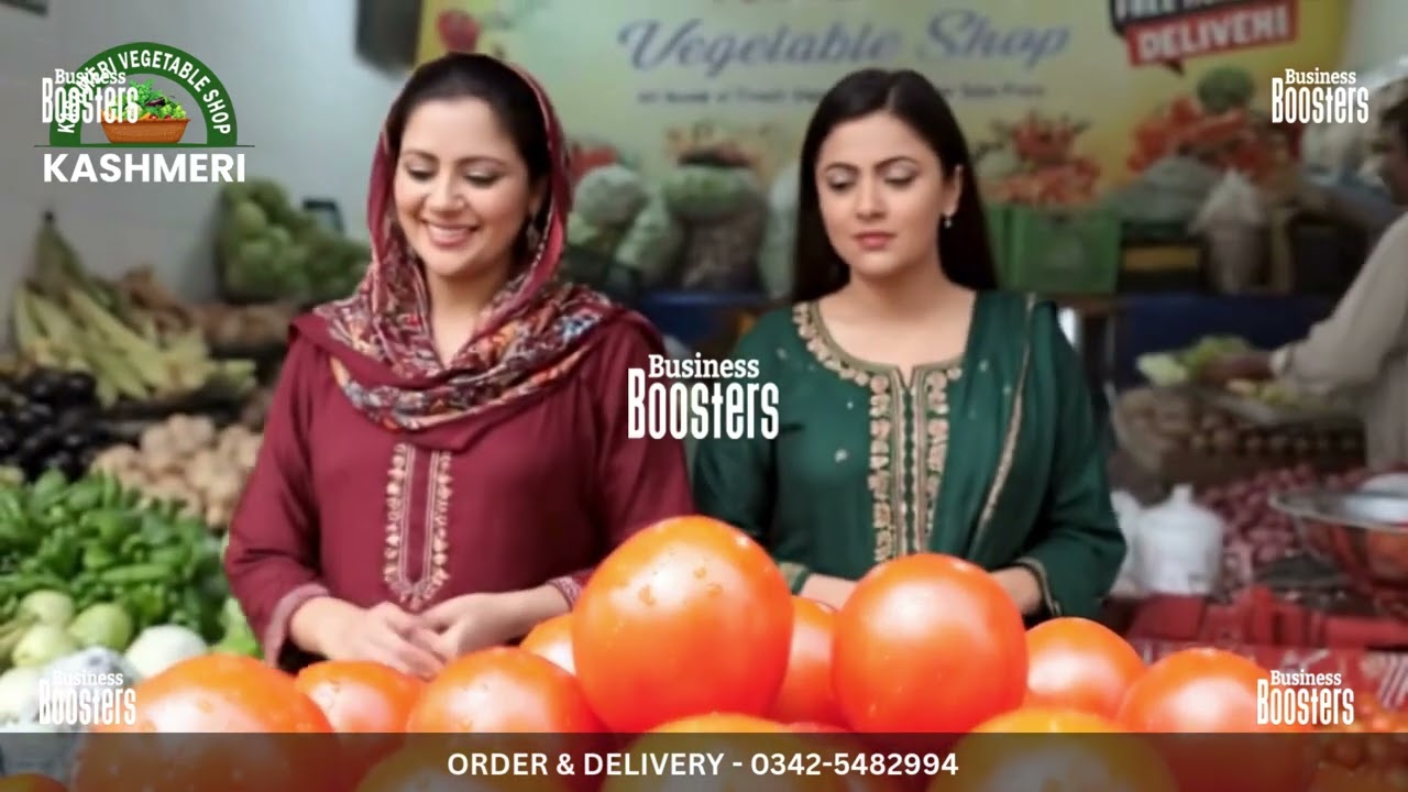 Kashmiri Vegetable Shop | AI Commercial Video by Business Boosters