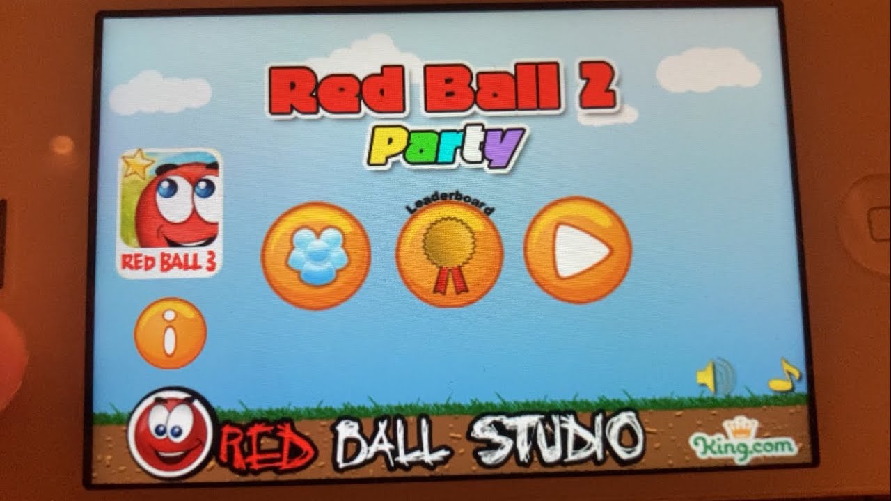 Red Ball 2 Party IOS (Lost) Levels 1 - 10 Part 1