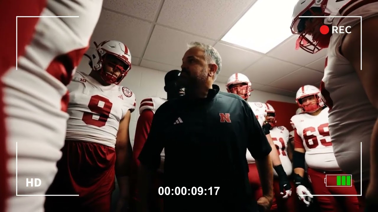 🏈 NEBRASKA COACH MATT RHULE 🏈 