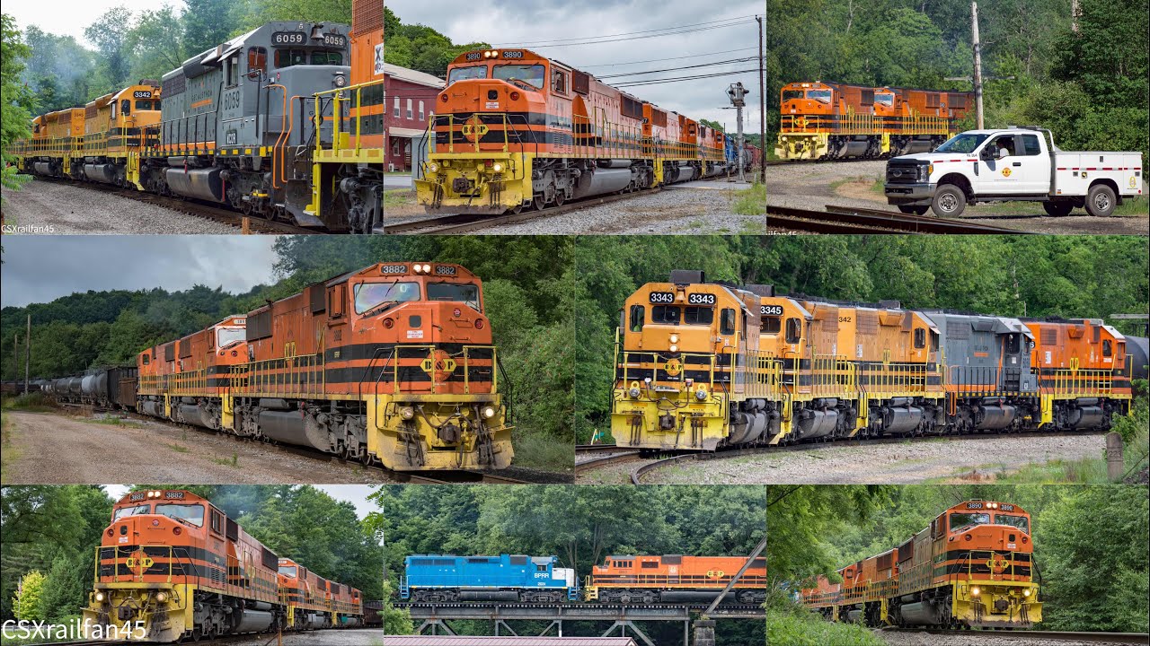 (Part 2) Railfanning Buffalo & Pittsburgh Railroad!