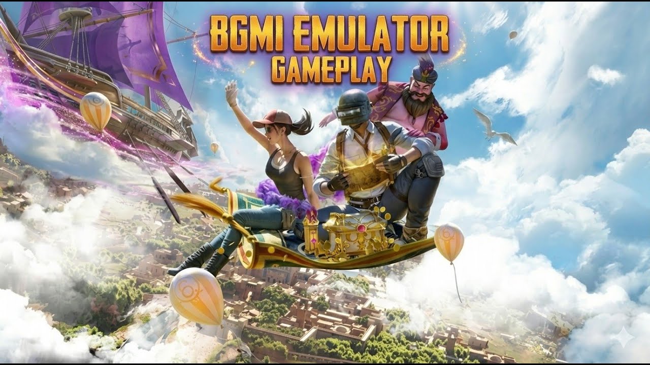 BGMI LIVE: CHALO MACHATE HE EMULATOR GAMEPLAY | JORDAN GAMING