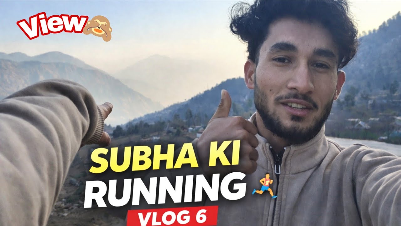 “Aaj Subha Lambi Running 🏃‍♂️🔥 | Vlog 6”