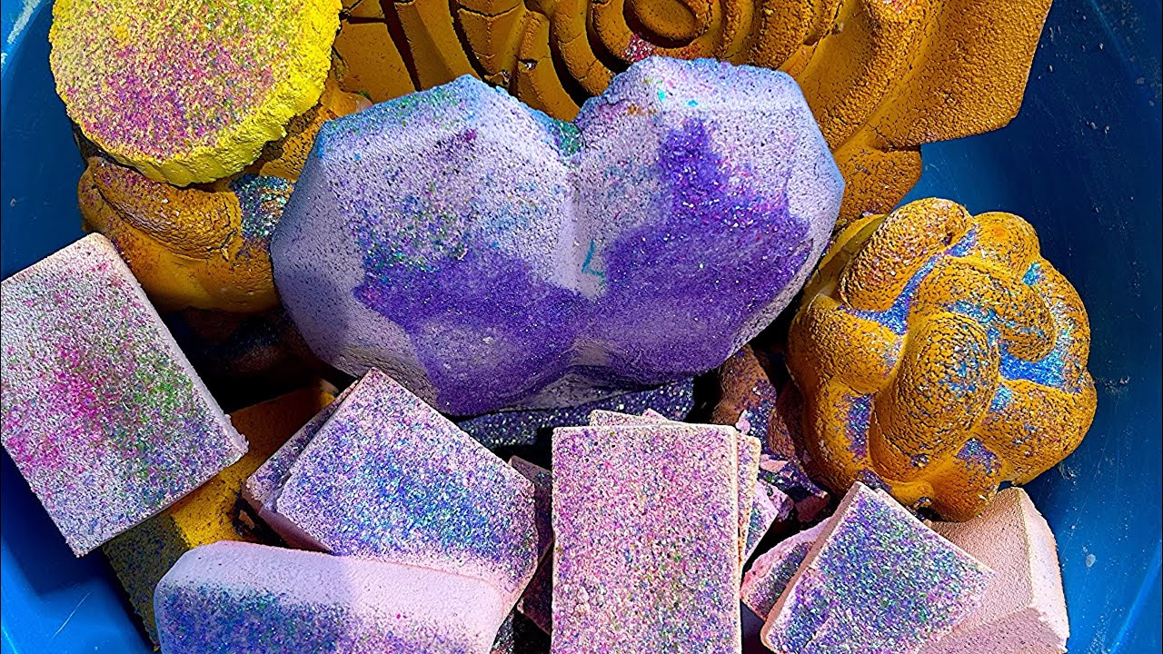 Random bucket | asmrgymchalk | satisfying | relaxing | please subscribe | powdery | crunchy 